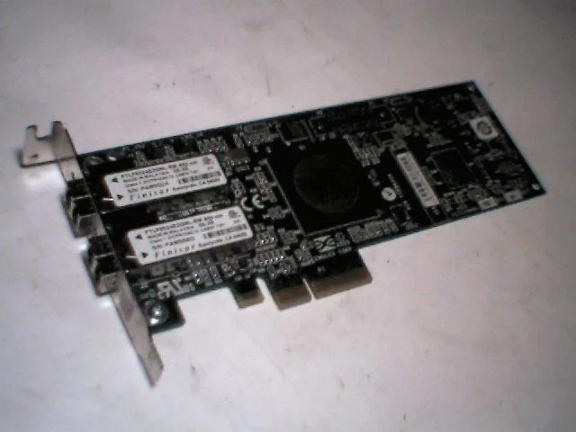 Emulex LPE11002 FC1120005-01A 4GB DUAL Channel Fibre PCI-E HBA Host Bus Adapter