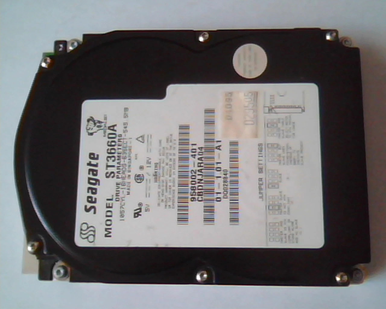 Hard Disk Drive IDE Seagate Medalist ST3660A 958002-401 01-1.01-A1