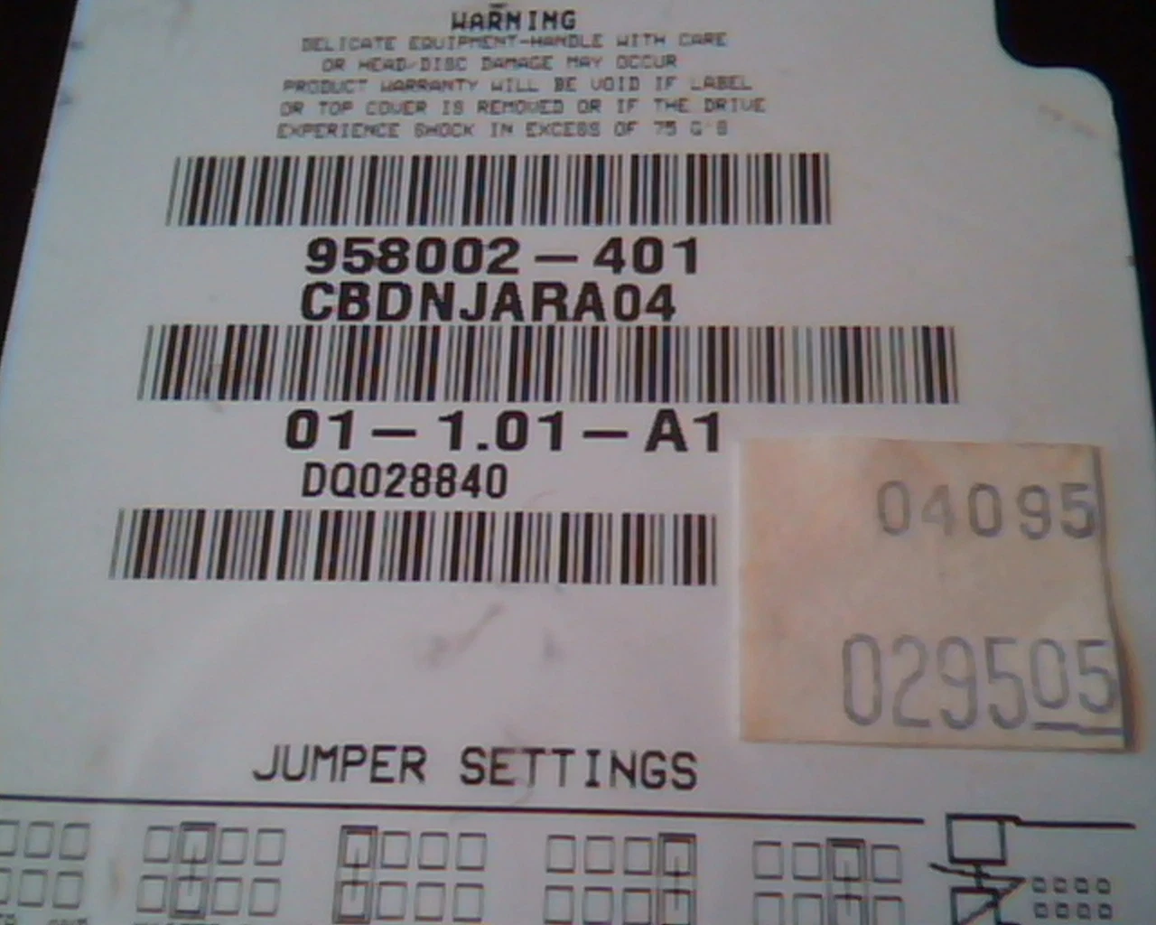 Hard Disk Drive IDE Seagate Medalist ST3660A 958002-401 01-1.01-A1 - image 3