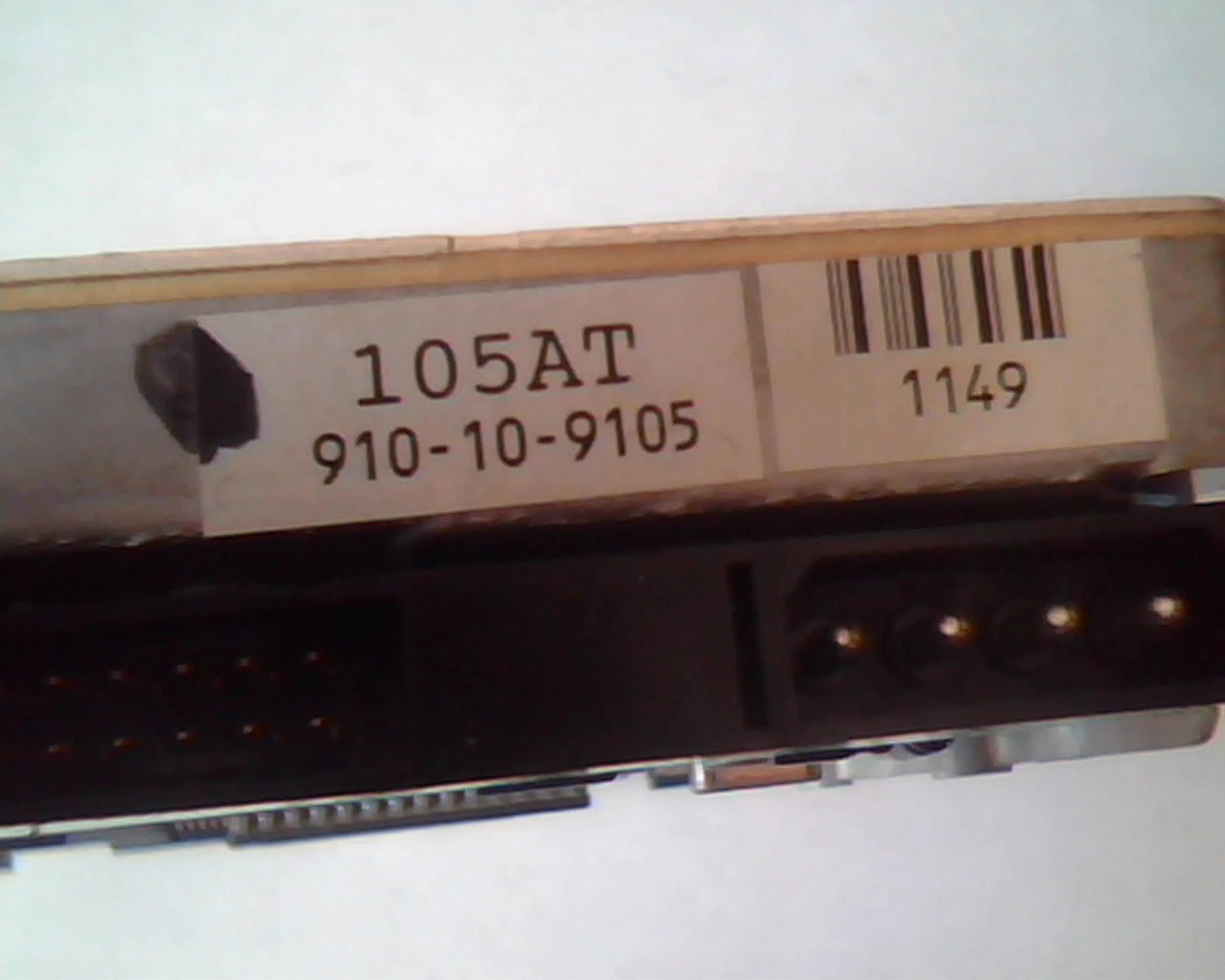 Hard Disk Drive IDE Plus Impulse 105AT LP 910-10-9105 Quantum 800-09-94 - image 3