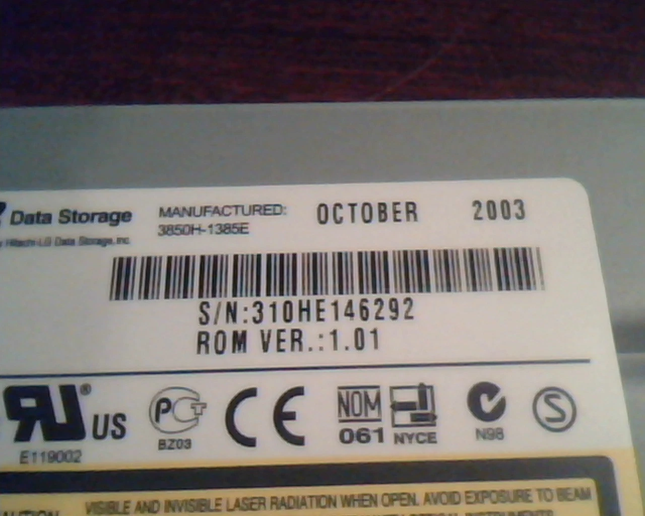 LG CD-R/RW Drive GCE-8525B 1.01 2003 HL CD Drive - image 3