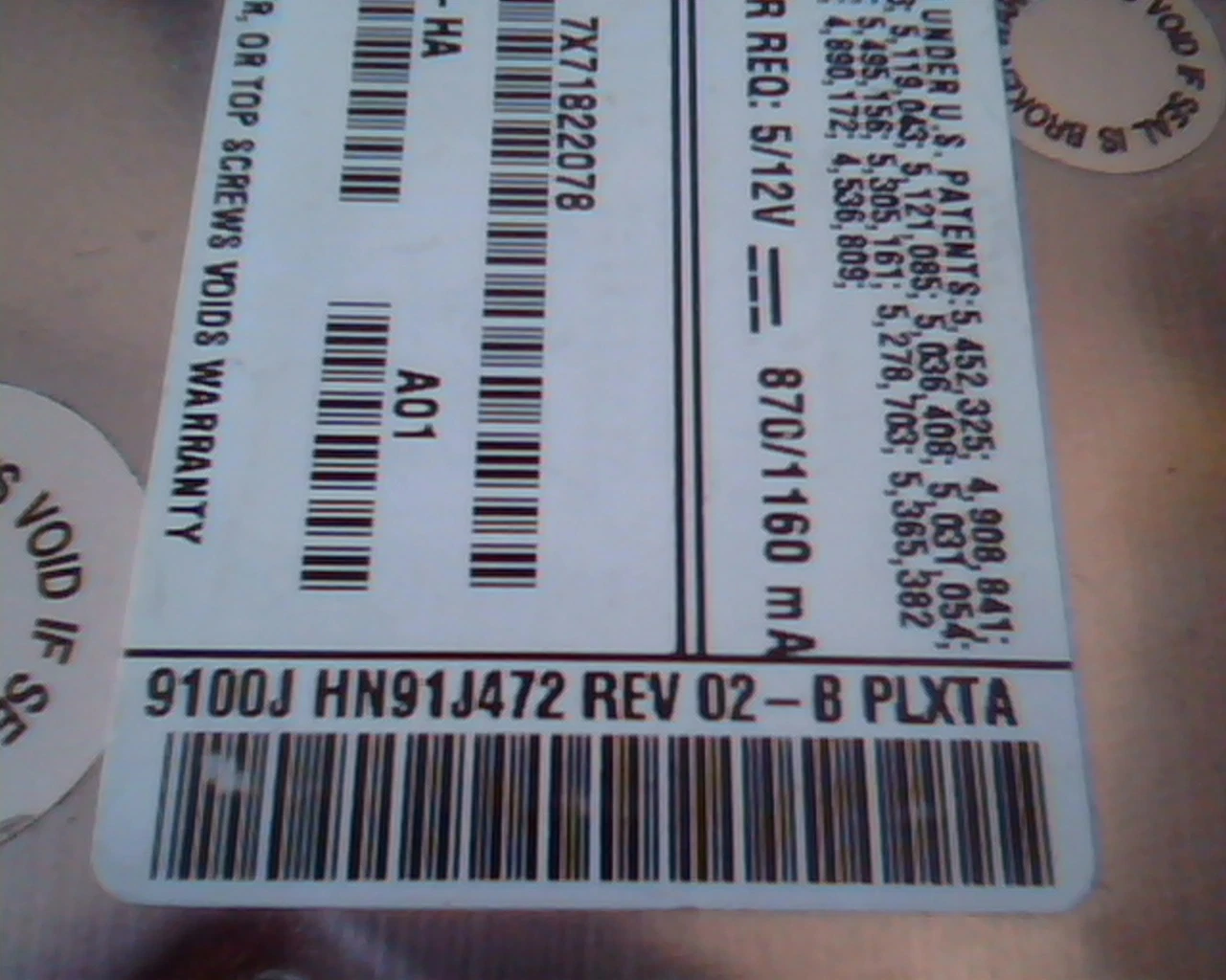 Hard Drive Disk SCSI Quantum Atlas II 9100J HN91J472 02-B 01-D PLXTA A01 - image 3