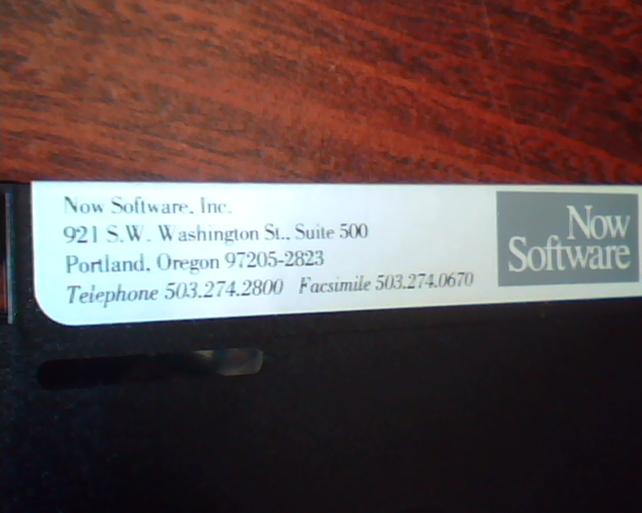 Floppy Disk Now Software Up-to-Date calendar schedule - for vintage Macintosh - image 3