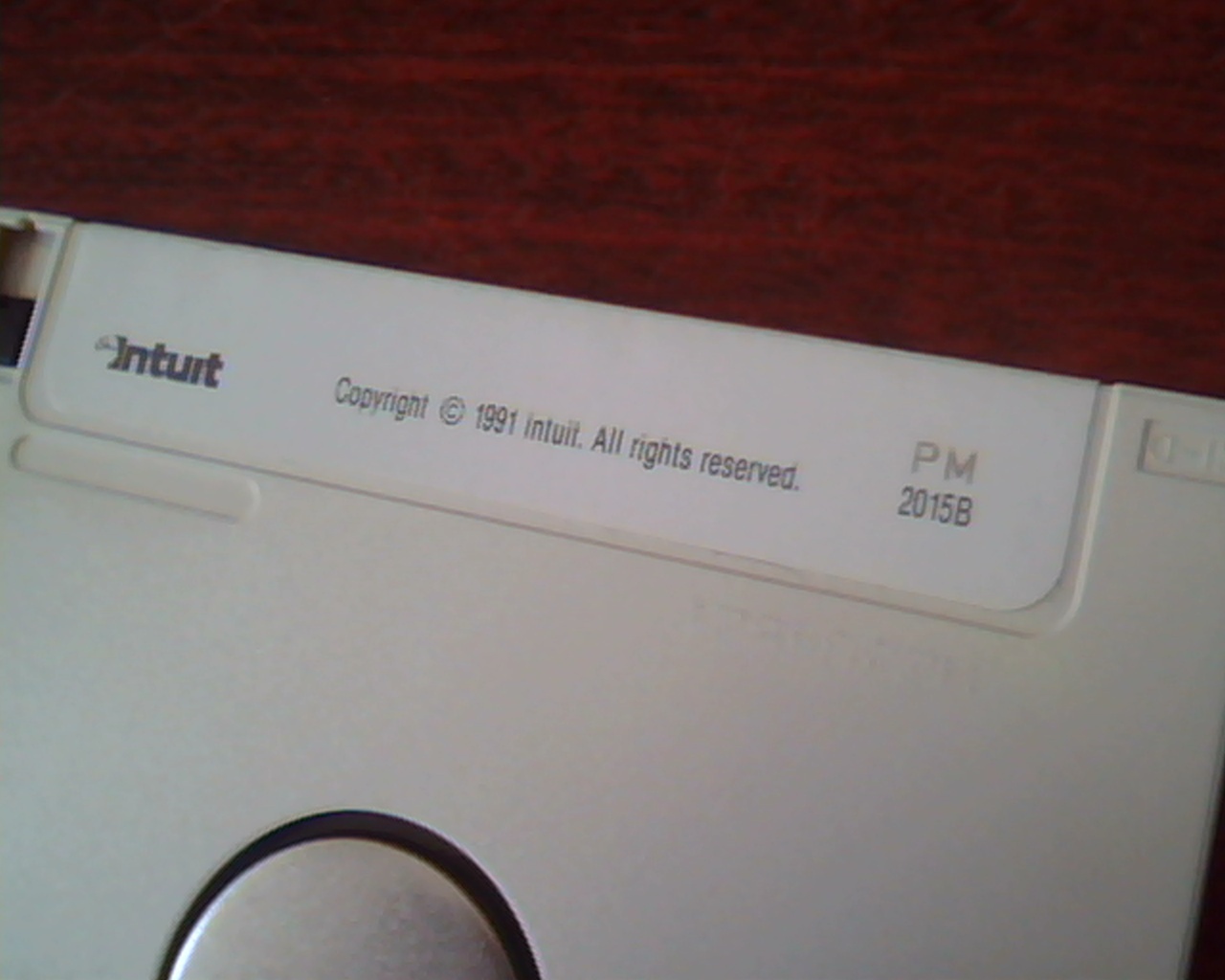 Floppy Disk Quicken Version 3.0 Master Disk Macintosh - image 3