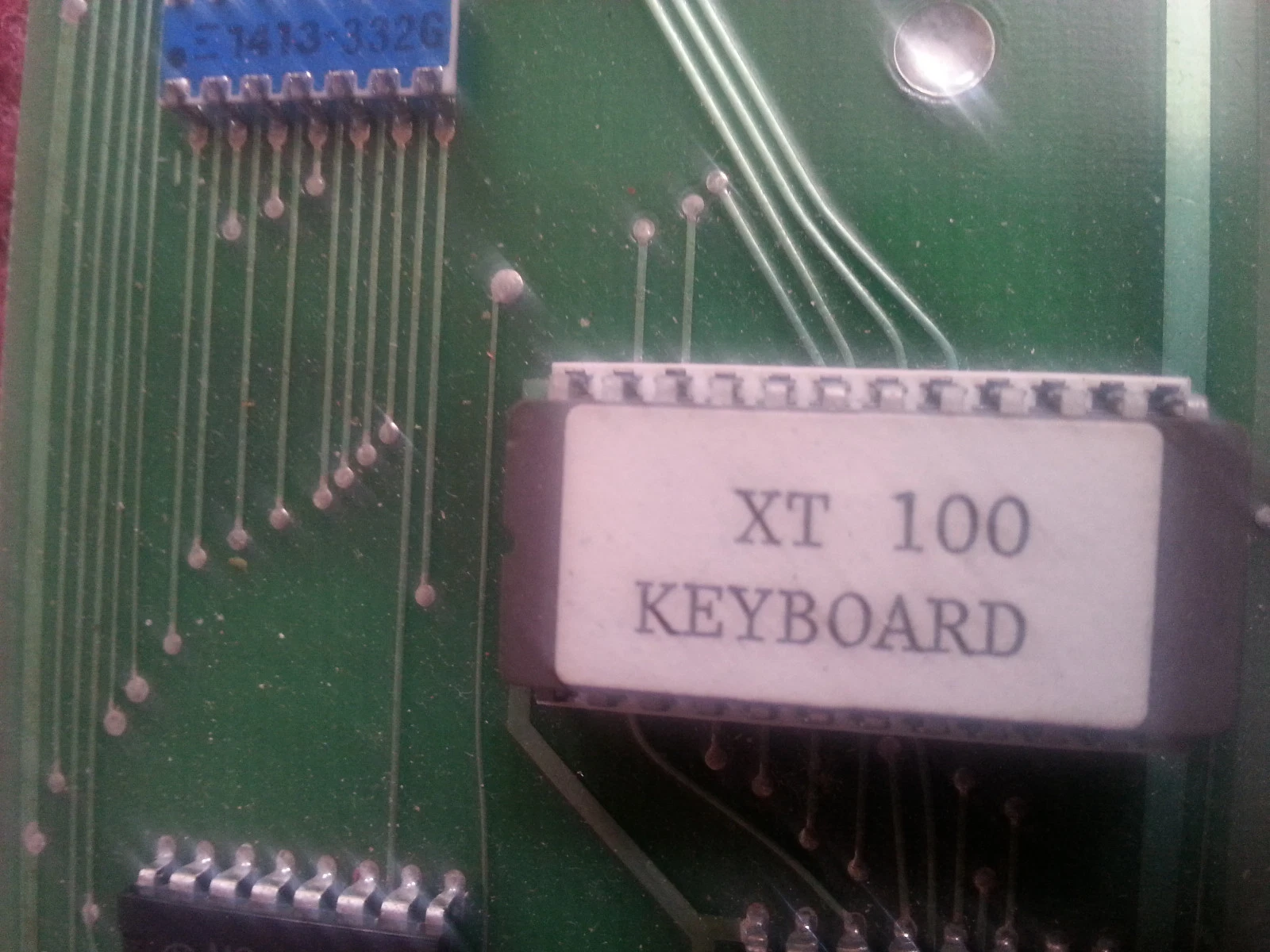 Keyboard from 1980 1981 Word Processor - Vintage Rare Exterm A01010000 XT100 - image 7