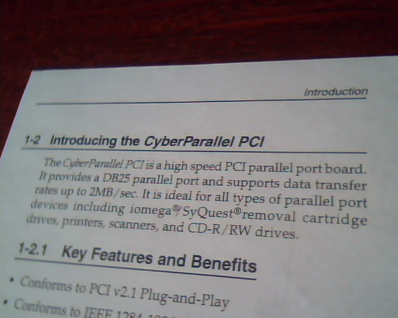 Floppy Disk CyberParallel PCI I/O Driver Installation DOS Windows SIIG 02-0400 C - image 3