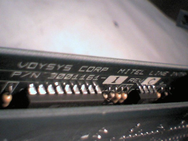 Mitel Voysys 4-Channel Line Card 3001161-1 DIN-64 - image 7