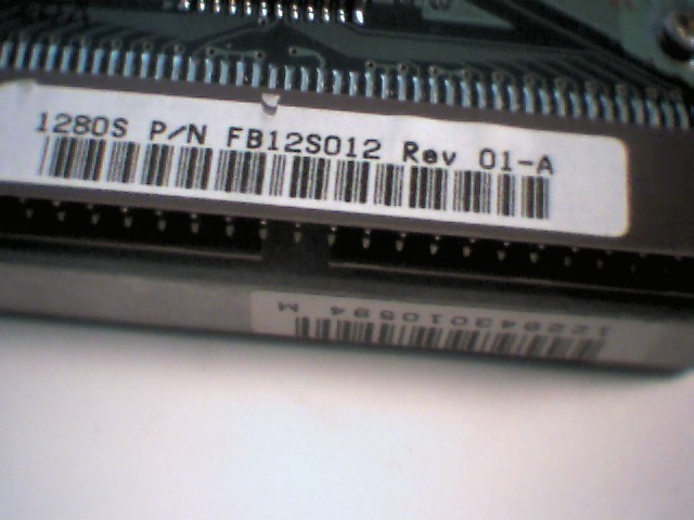 Hard Disk Drive SCSI Quantum Fireball 1.2GB FRBLS 655-0394 1280S FB12S012 50-pin - image 4