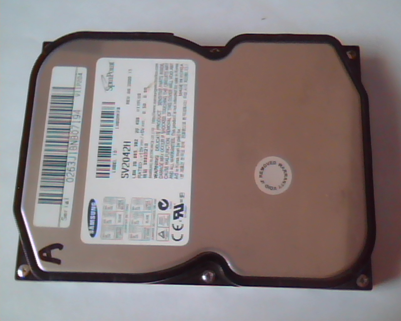 Hard Disk Drive IDE Samsung Spinpoint SV2042H 20.4GB AA LNBOMKP9 39.865.392