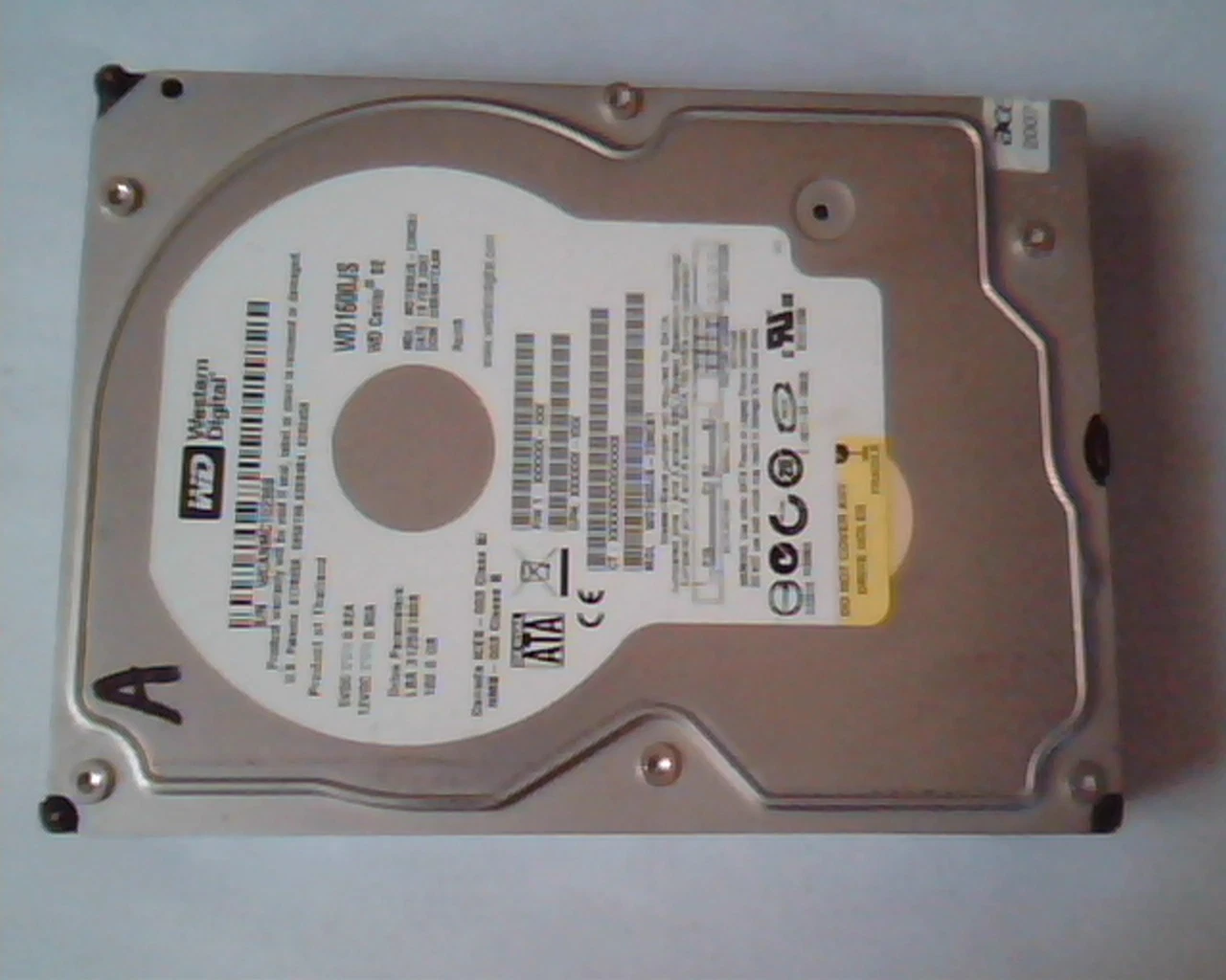 Hard Disk Drive SATA Western Digital Caviar SE WD1600JS WD1600JS-22NCB1 160GB