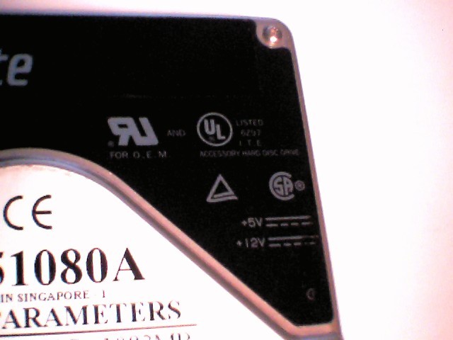 IDE Hard Drive Seagate ST51080A 9C2001-304 3.5 FastATA2 OEM 1083MB - image 5