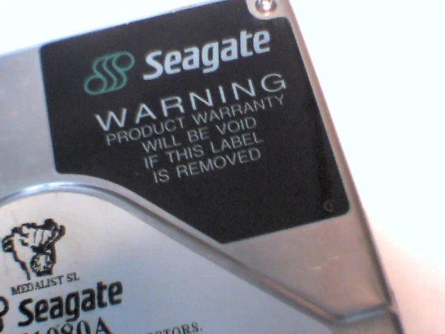 IDE Hard Drive Seagate ST51080A 9C2001-306 3.5 FastATA2 MultiMediaReady 1083MB - image 3