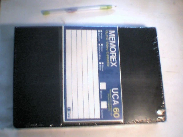 SEALED Memorex Q2HD Video Cassette Tape Cartridge UCA 60 U-Matic HD