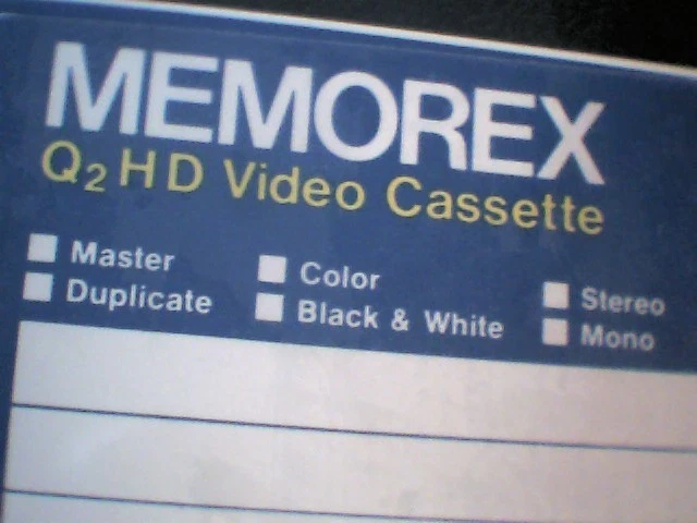 SEALED Memorex Q2HD Video Cassette Tape Cartridge UCA 60 U-Matic HD - image 2
