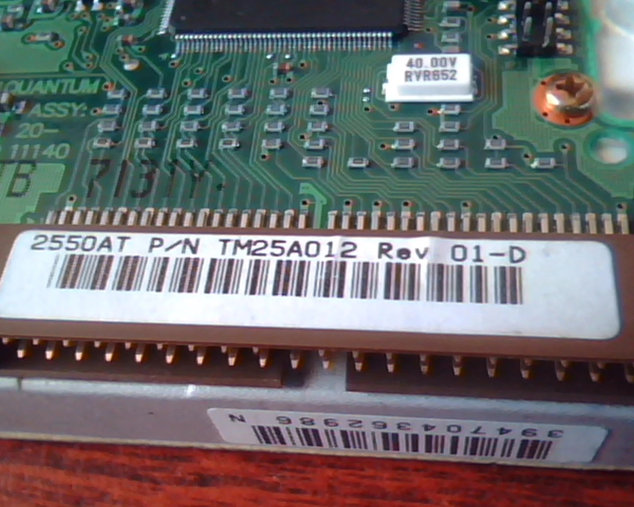 Hard Drive Disk IDE Quantum Fireball TM TM25A101 01-A A6B20 2550AT TM25A012 01-D - image 4