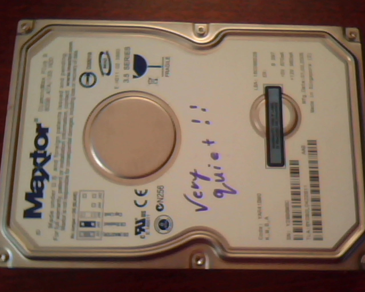 Hard Drive Disk IDE Maxtor DiamondMax Plus 9 80GB YAR41BW0 160086528 133