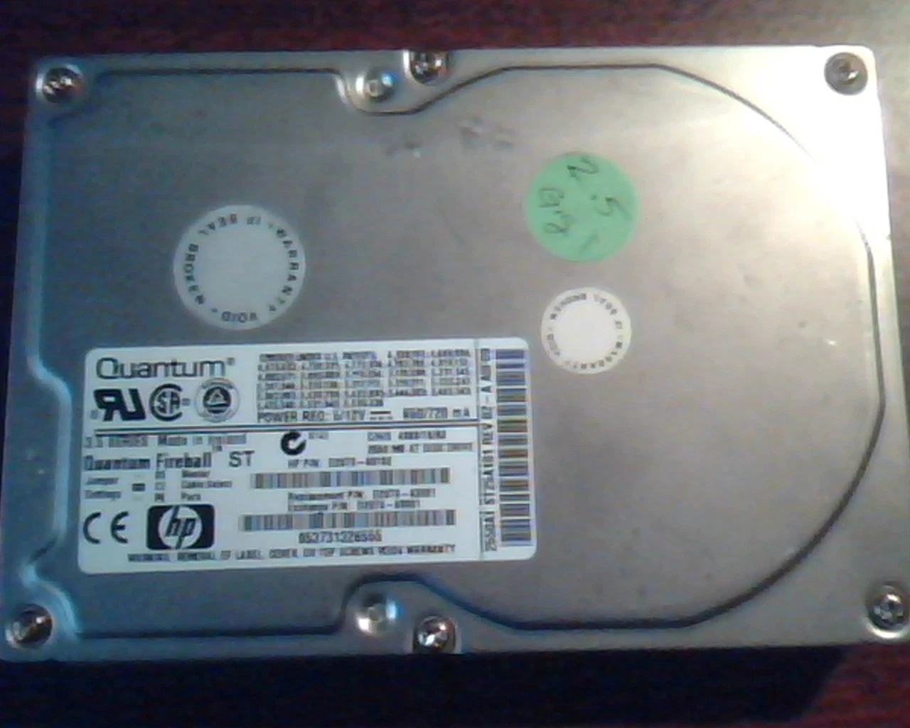 Hard Drive Disk IDE Quantum Fireball ST ST25A101 ST32A011 02-C 02-A A0F09 2550AT