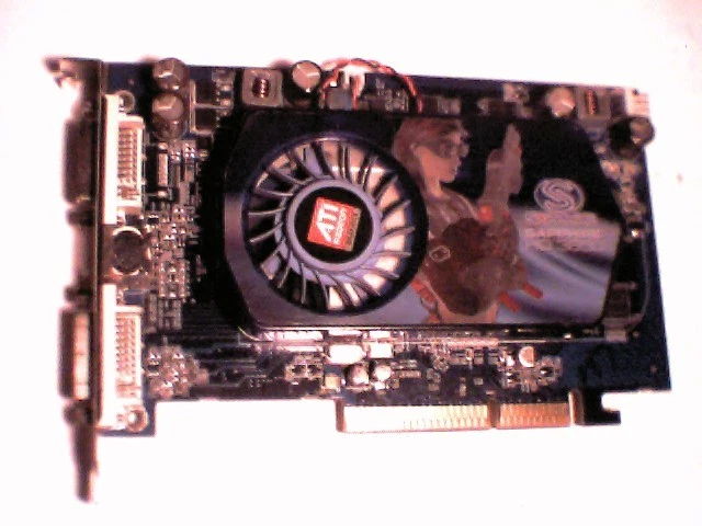 AGP Video Graphics Card ATI Sapphire HD3650 512M 512MB Dual DVI 512 HD 3650