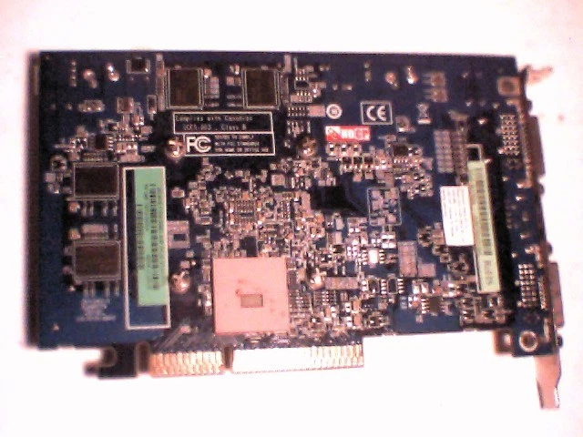 AGP Video Graphics Card ATI Sapphire HD3650 512M 512MB Dual DVI 512 HD 3650 - image 2