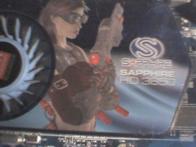AGP Video Graphics Card ATI Sapphire HD3650 512M 512MB Dual DVI 512 HD 3650 - image 5