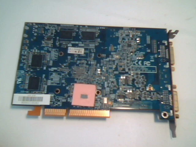AGP card HIS 512MB 0RG1-22-B RG1G0200N 08052-058 LF0906B H26XF512M DVI Video - image 5
