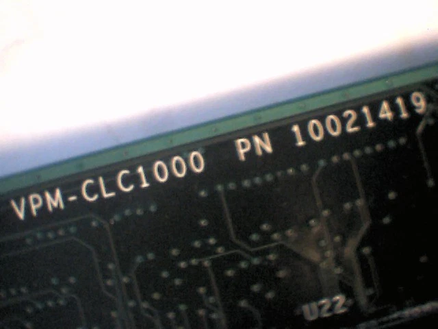VPM-CLC1000 10021419 B2 - BIOS Ver 1.3 PCI-X Card - image 4