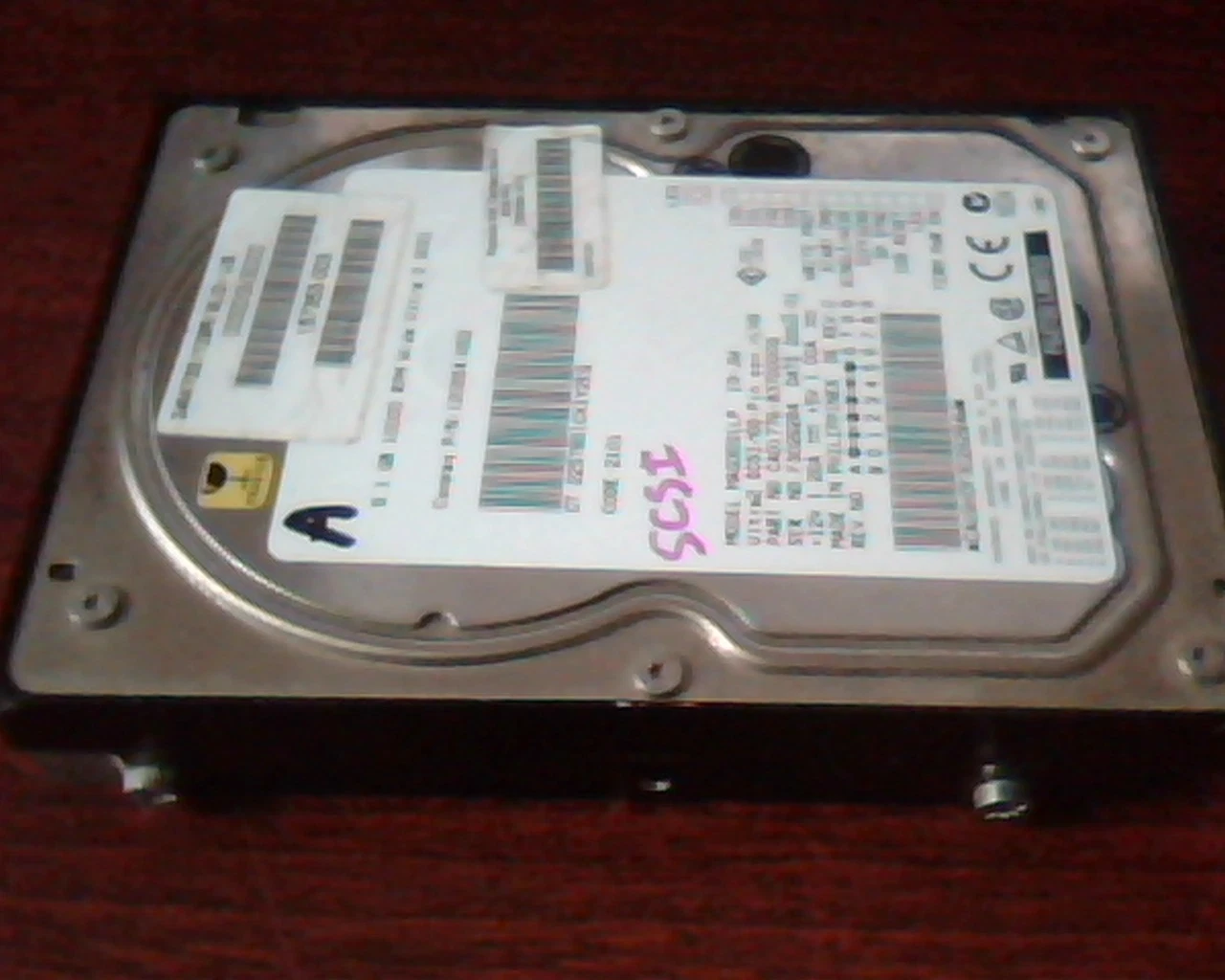Hard Drive Disk SCSI Fujitsu MAG3091LP 120854-002 CA01776-B37000CQ JW 9.1GB