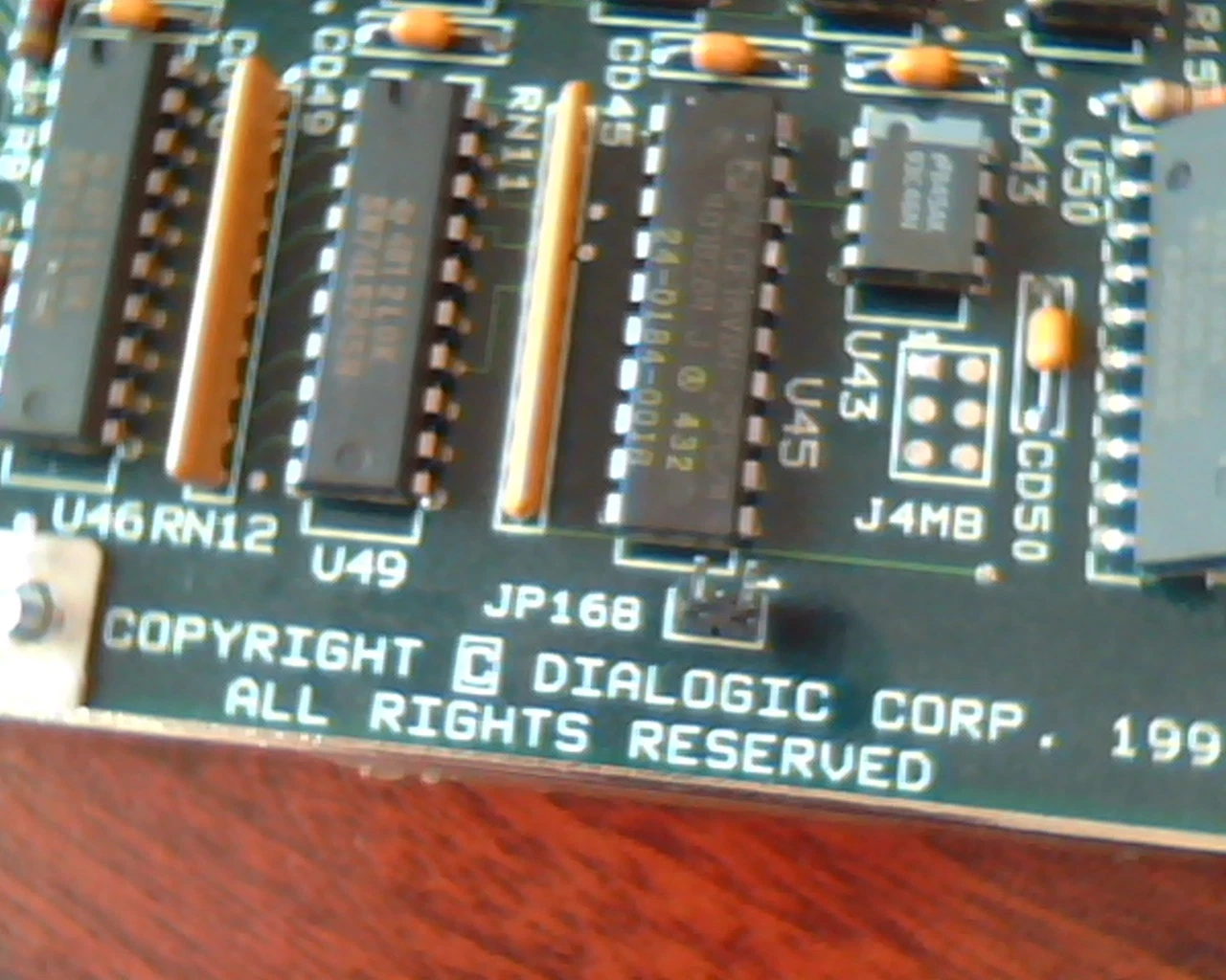 Dialogic D/121B ISA Card 96-0004-003 - image 7
