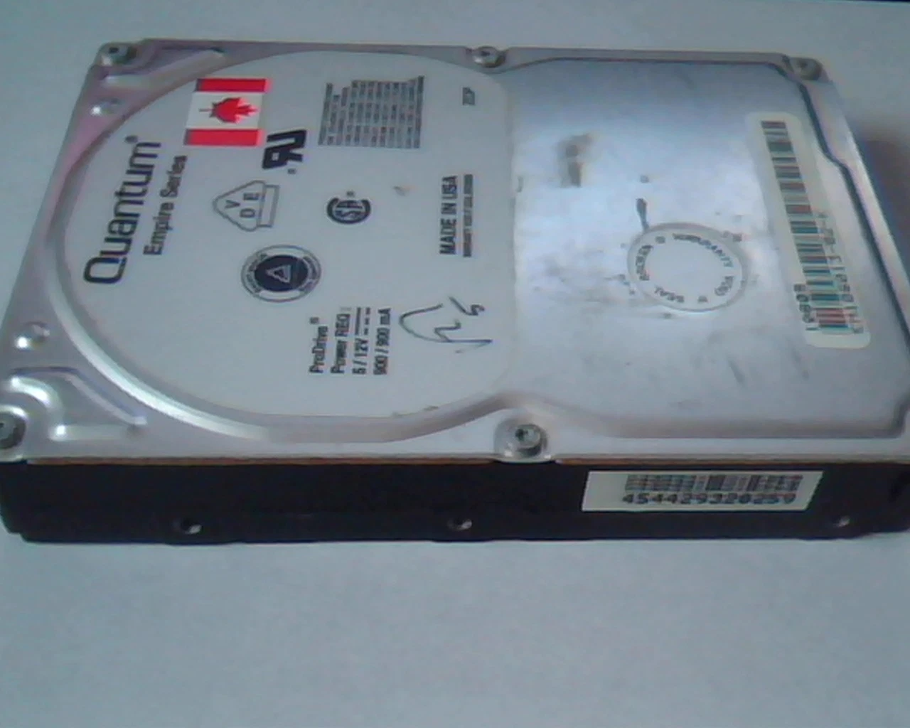 SCSI Hard Disk Drive 50-pin Quantum ProDrive 1080S Empire EM10S013-02-K 1GB - image 2