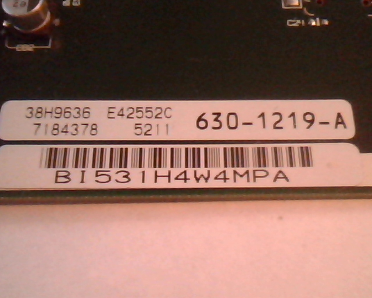 PowerMac CPU 100MHz 630-1219-A LORAX 820-0611-04 - image 2