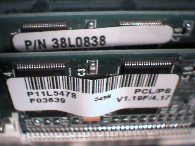 IBM 90H3516 Main Board for the 4332-001 InfoPrint 32 Laser Printer Controller - image 10