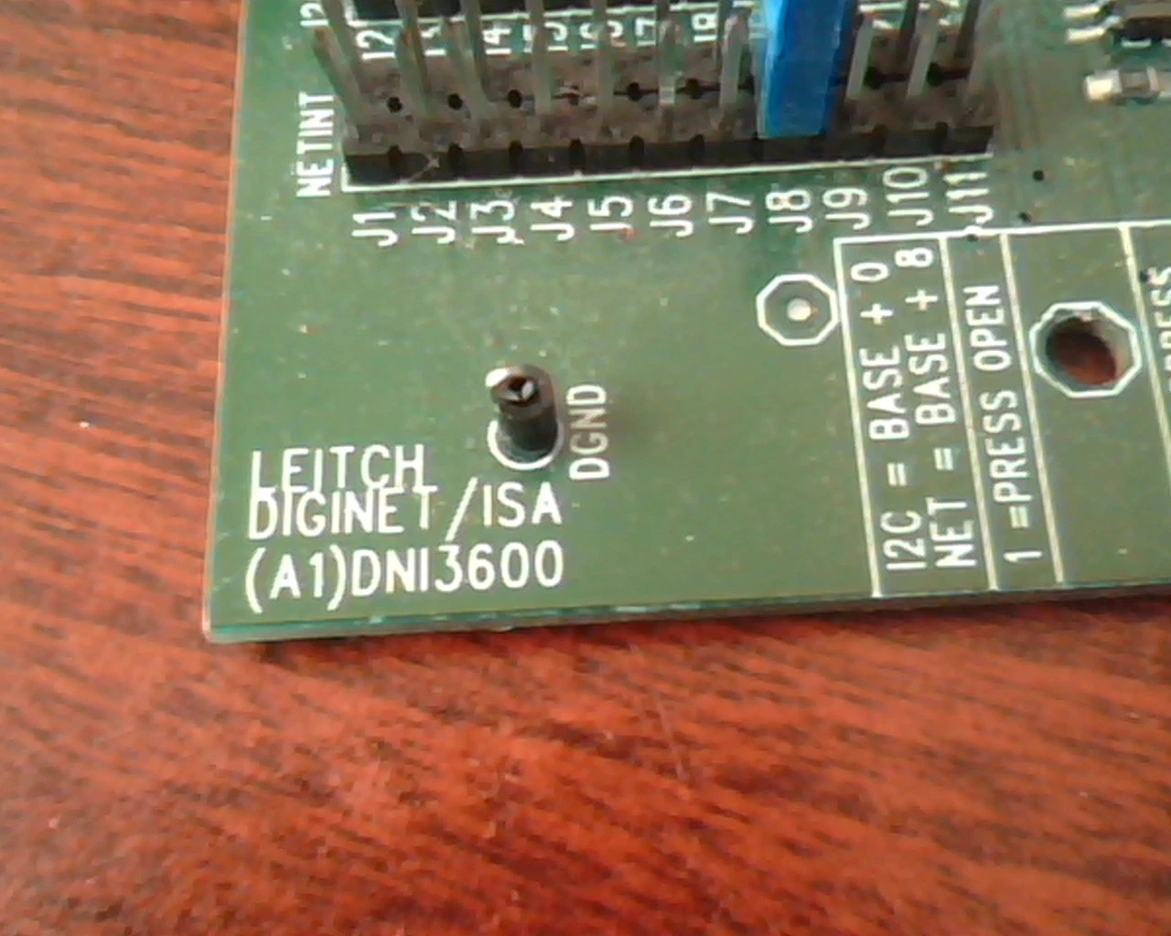Leitch Diginet/ISA DNI-3600 DNI3600 9600NI card network - image 2