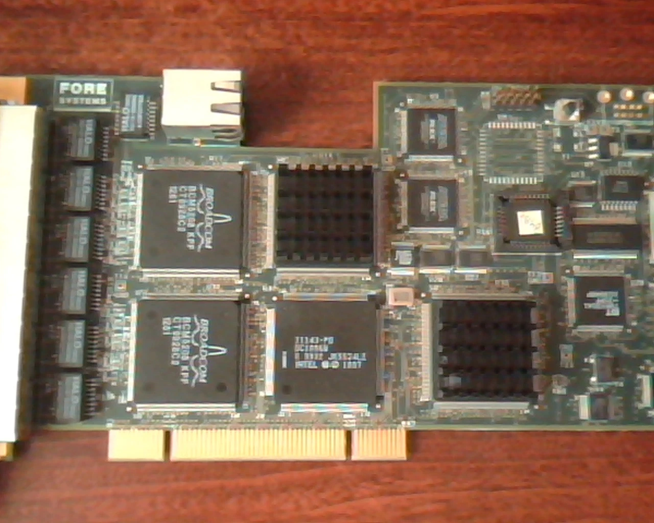 Fore Systems ACCA0281 ACCA 0281 PCI NIC Network Card Ethernet Broadcom BCM5208 - image 2