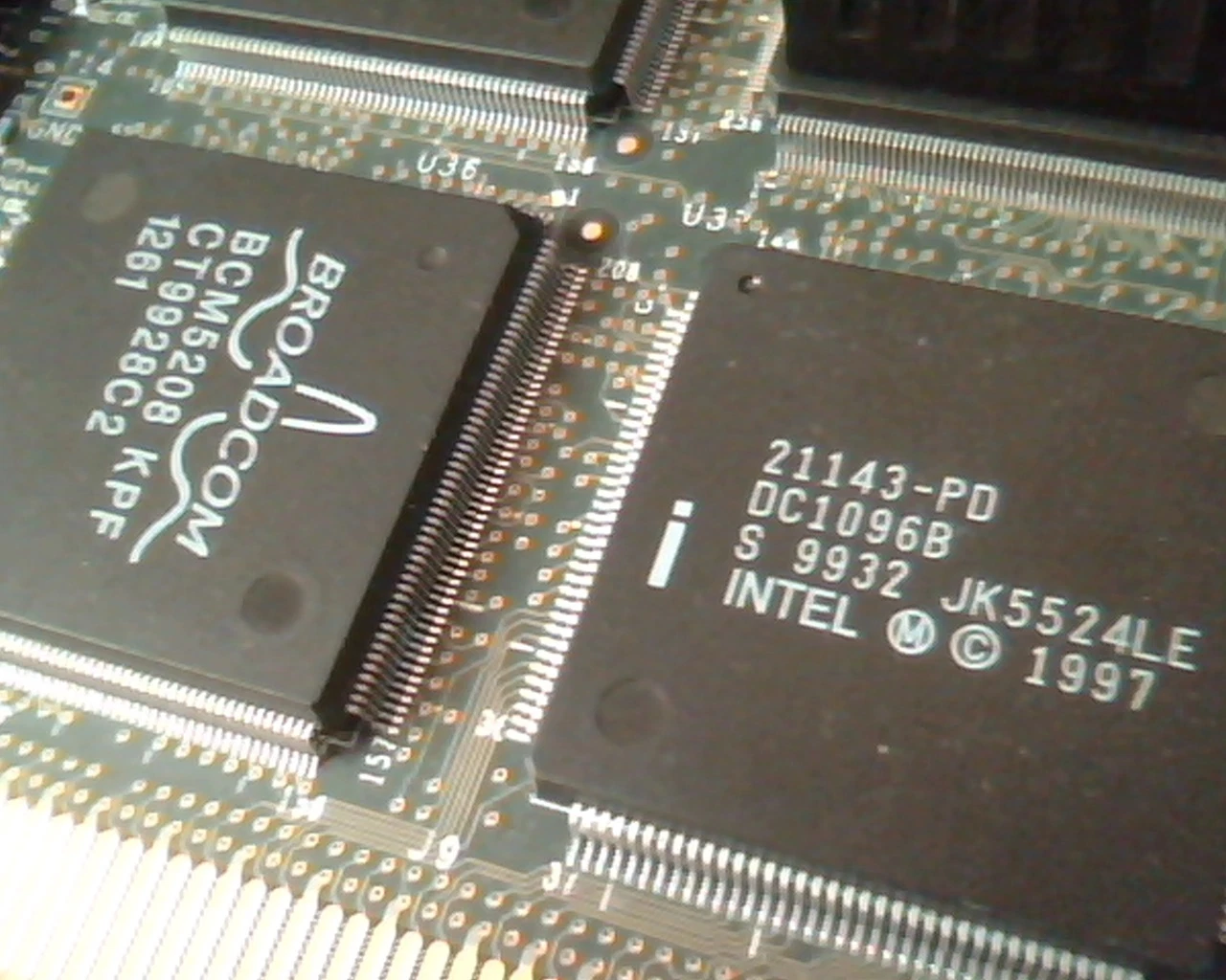 Fore Systems ACCA0281 ACCA 0281 PCI NIC Network Card Ethernet Broadcom BCM5208 - image 4