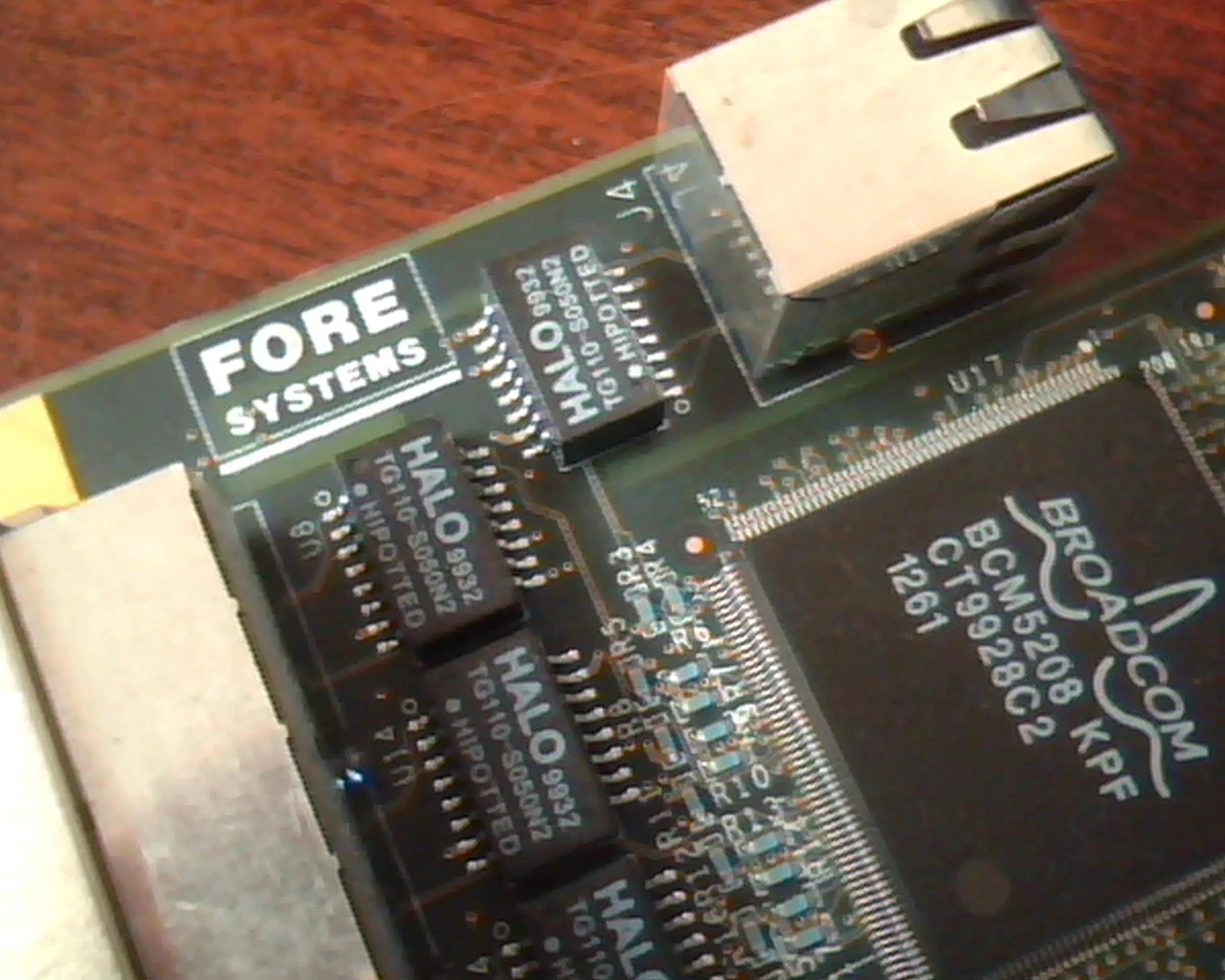 Fore Systems ACCA0281 ACCA 0281 PCI NIC Network Card Ethernet Broadcom BCM5208 - image 5