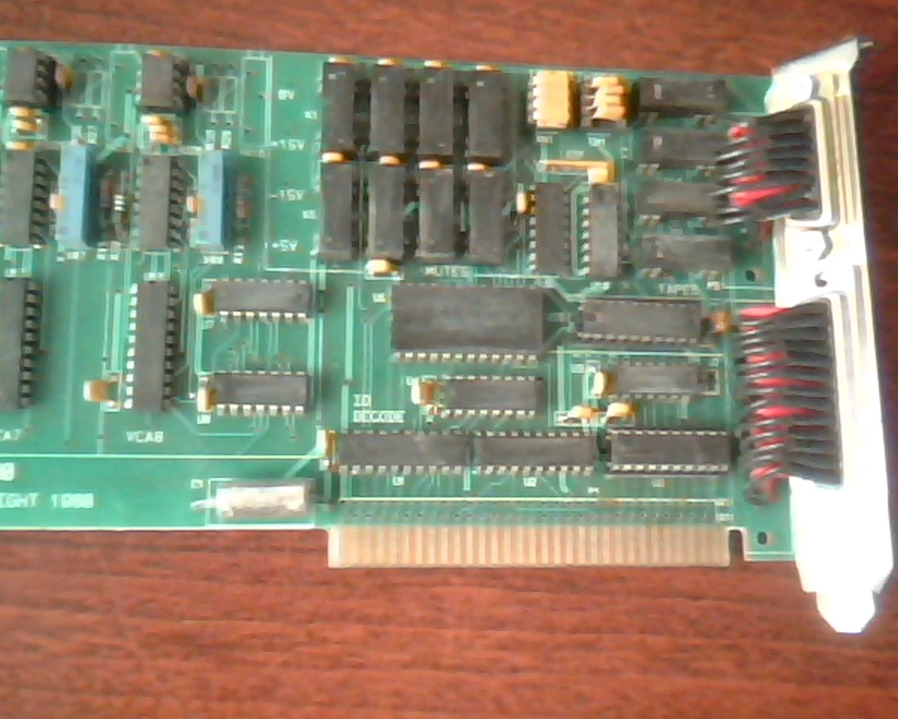 Roy Cox CC3000 8-bit ISA IBM PC/XT Digitizer Card 1988 - image 2