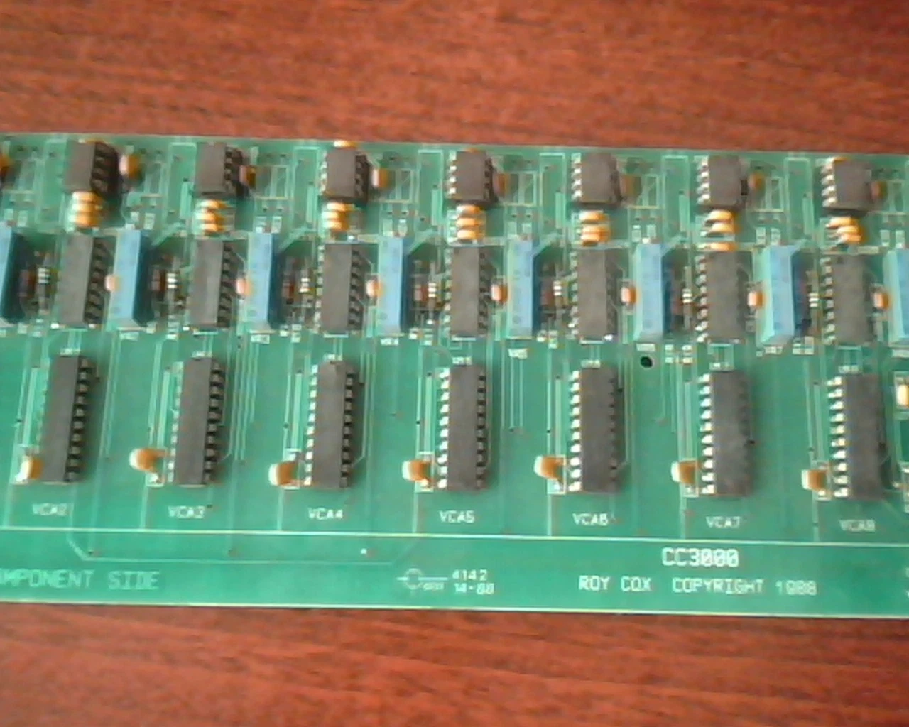 Roy Cox CC3000 8-bit ISA IBM PC/XT Digitizer Card 1988 - image 3