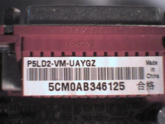 Motherboard P4 ASUS P5LD2-VM-UAYGZ Rev 1.03G 05CG034-02468 - image 5