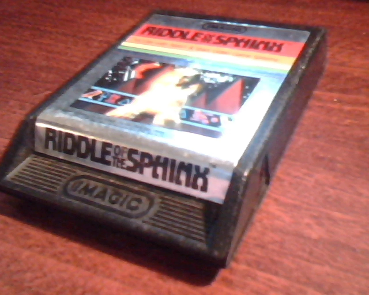 Riddle of the Sphinx Imagic Video Game Cartridge ATARI