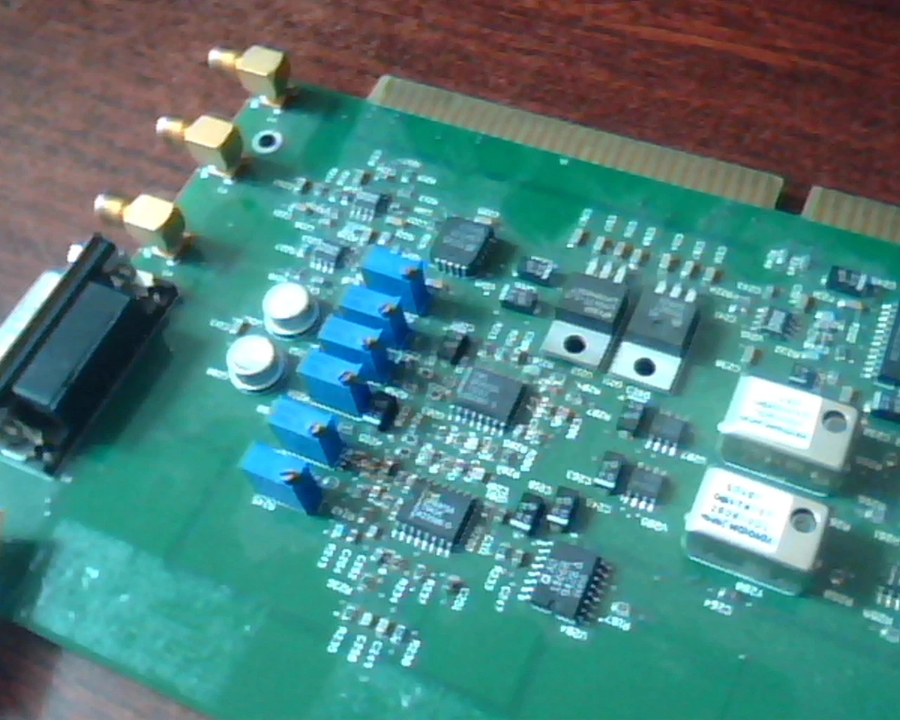 AD/DA DAQ Card 3-lines Loughborough Ariel DSP 13.82 MHz - image 2