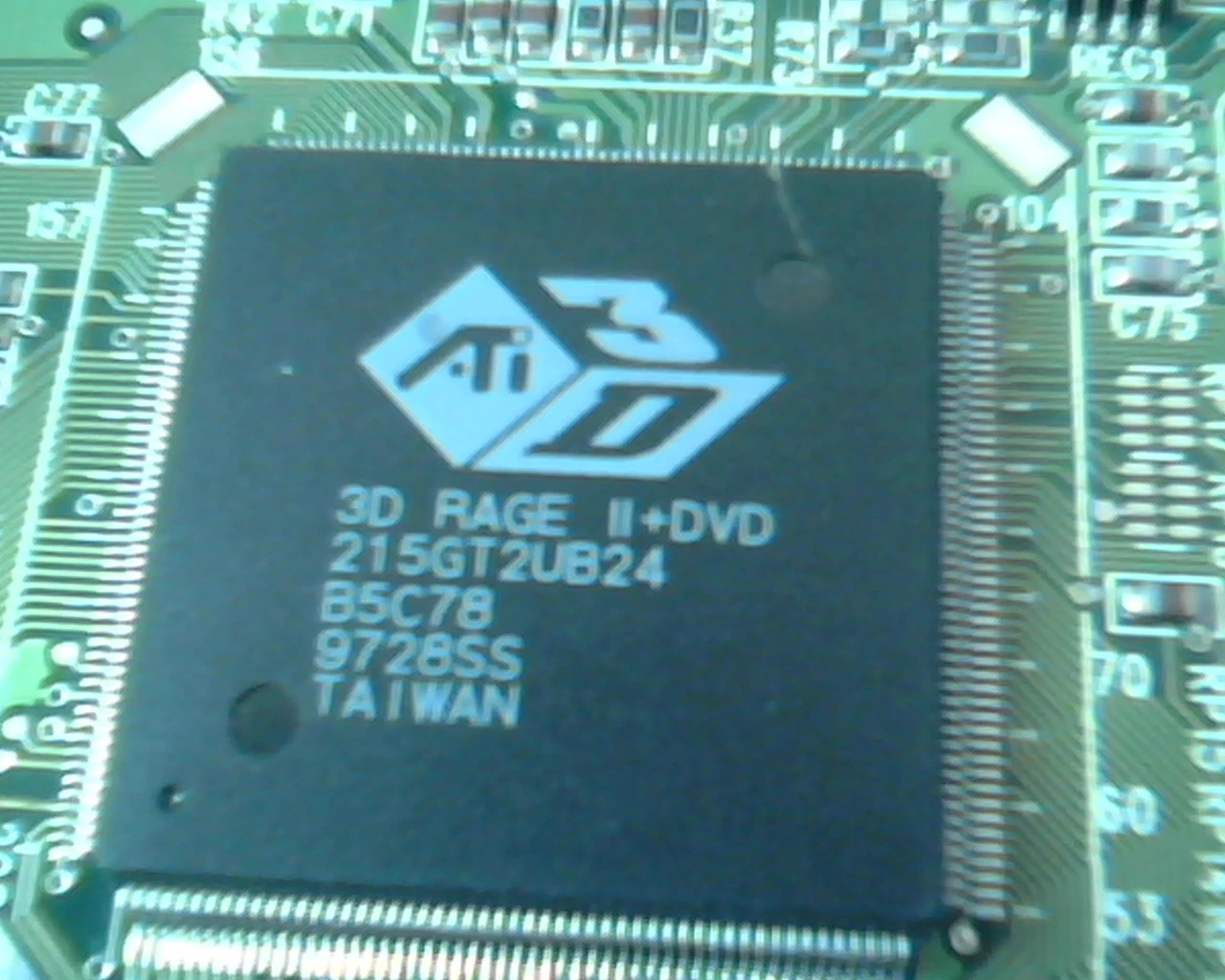 ATI Rage II+ NTSC 1024010000 AT-54SP-3D-PCTV Video Card - image 3