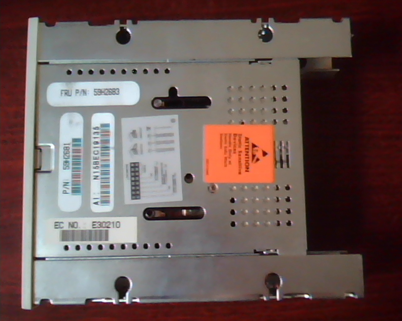 SCSI DAT Tape Drive IBM Conner 59H2683 59H2681 4326NP CTD8000H - image 3