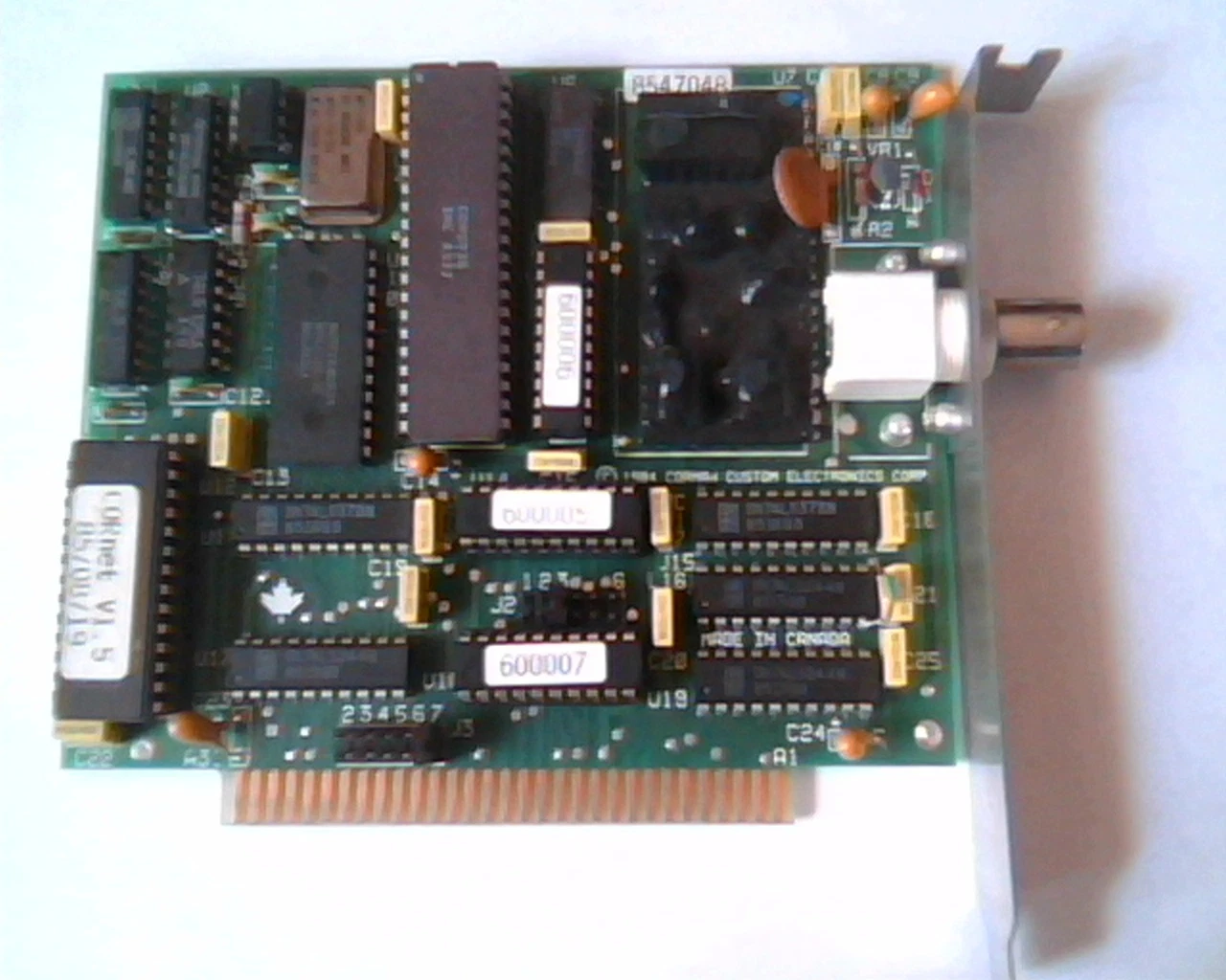 CORnet ARCnet 8-bit ISA card V1.5 IBM PC/XT/AT with BIOS - image 2