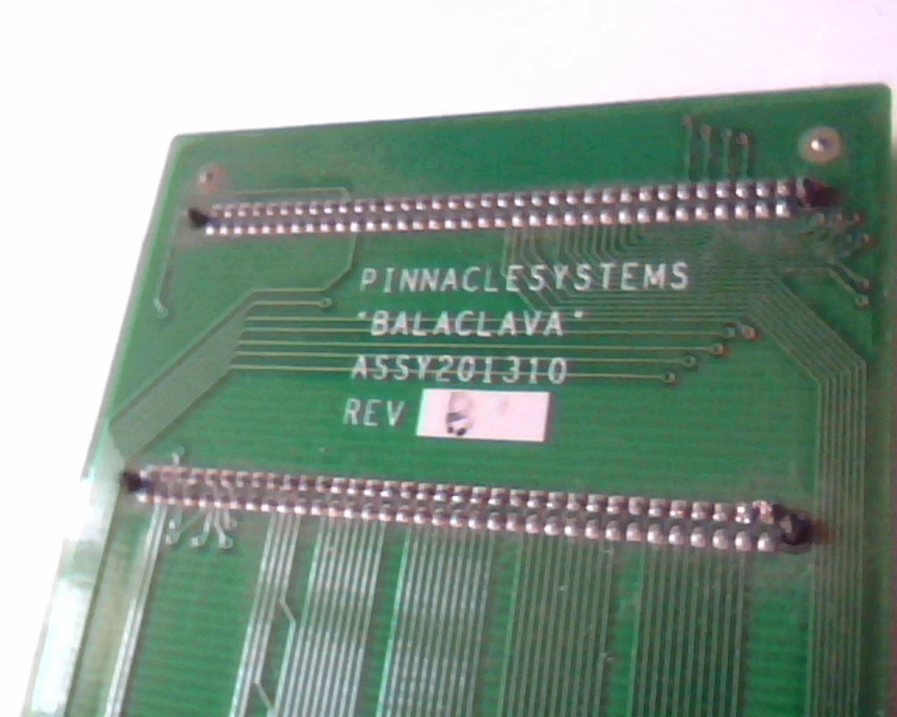 Pinnacle Systems Balaclava 201310 Backplane Video card - image 4