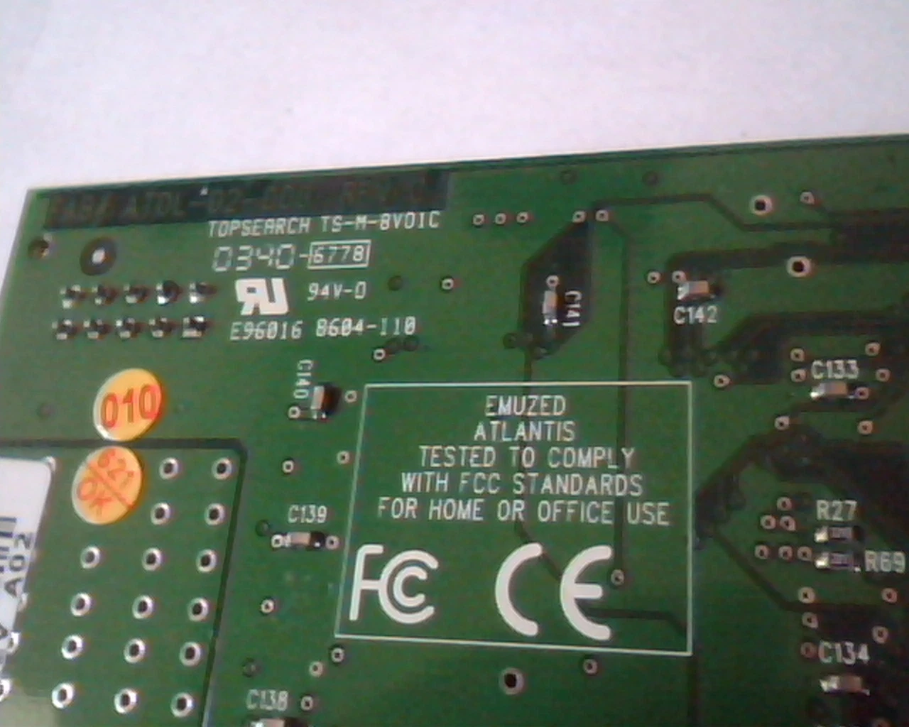 Emuzed Atlantis-I MS-8604 VER:110 PCI Video Edit Card Dell 2X092 02X092 - image 5