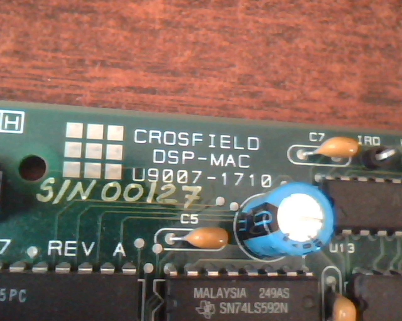 Crosfield DSP MAC NuBus HSCF24040 U9007 1710 ScannerI F U9007-1710 - image 2
