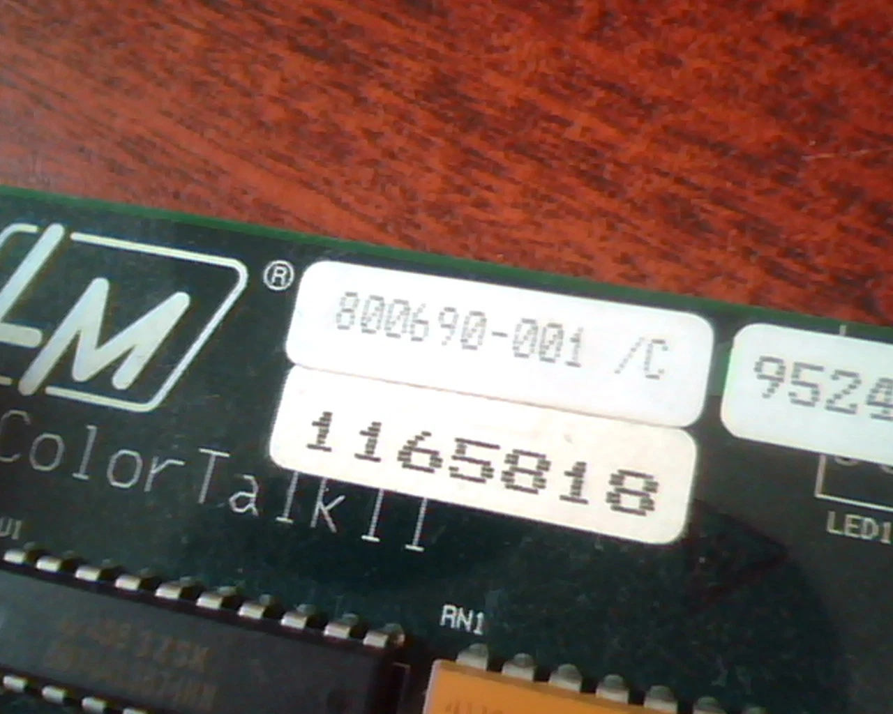 LaserMaster ColorTalk II ISA Controller ColorTalkII LC2 800690-001 C 1165818 - image 3