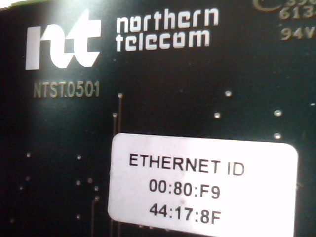 Nortel PP4 VME CPU Card with NTST0501 network and NTST0301 ATM modules - image 4