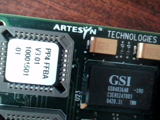 Nortel PP4 VME CPU Card with NTST0501 network and NTST0301 ATM modules - image 6