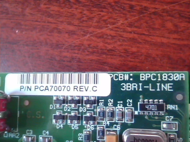 VCON PCA20084 PCA70070 VIDEO CONFERENCE PCI CARD 3BRI - image 2